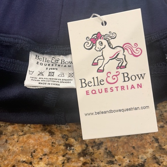 Brand New Unused Belle and Bow Equestrian Pants - Picture 3 of 3